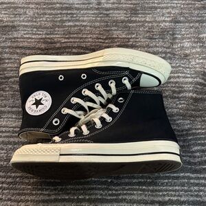 Converse Black and White High-Tops